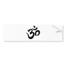 om bumper sticker