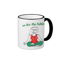 Om for the Holidays Coffee Mug