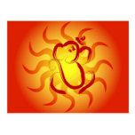 OM Ganesha Postcards