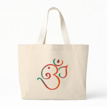 Om-ganpati-green-orange Bag