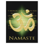 Om in Black & Gold - Namaste flyers