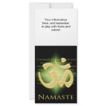 Om in Black & Gold - Namaste rack cards