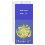 Om in Blue & Gold - Namaste rack cards