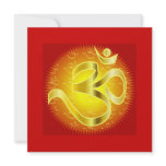 Om in Oranges & Gold - Namaste