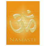 Om in Oranges & Gold - Namaste flyers