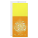 Om in Oranges & Gold - Namaste rack cards