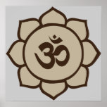 Om Lotus Print