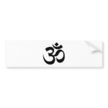 Om ma ni pad me hum Design Products bumper stickers