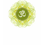 Om Mandala Ladies Destroyed T-shirt