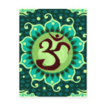 om mandala postcards