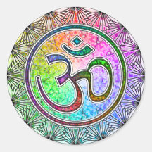 OM-mandala Sticker