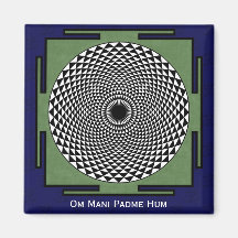 Om Mani Padme Hum chant Magnet