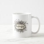 Om Mani Padme Hum Floral Coffee Mug