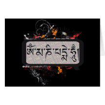 Om Mani Padme Hum Grubge Cards