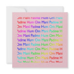 Om Mani Padme Hum Invitation