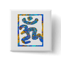 Om  Mantra for peace Pin