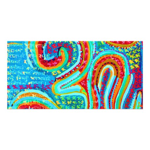 OM Mantra Om108 Photo Card