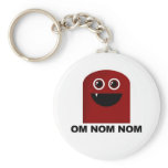 Om Nom Nom Cutie keychains