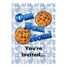 Om Nom Nom, Meme Love Cookies Custom Announcement