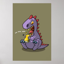 Om Nom Nom! Print