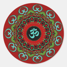 Om of Chaos Sticker