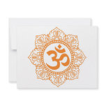 Om - Ohm - Aum Symbol invitations