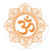 Om - Ohm - Aum Symbol Sticker