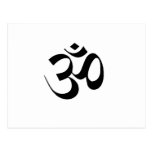 OM - SANSCRIT FOR PEACE POSTCARDS