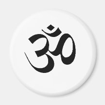 OM - SANSCRIT FOR PEACE REFRIGERATOR MAGNETS