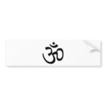 OM SHANTI bumper stickers