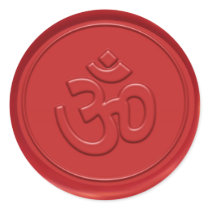 Om Sign Wax Seal Stickers