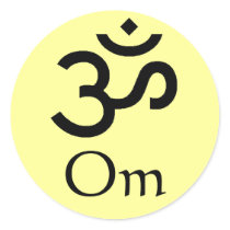 Om Sticker