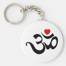 Om Symbol Key Chains