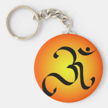 OM symbol Key Chains