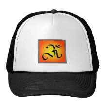 OM symbol Mesh Hats