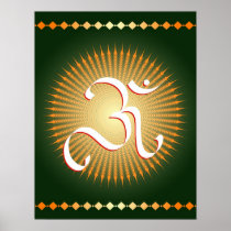OM symbol - Poster