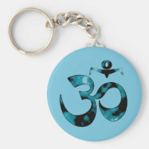 Om Symbol - Yoga Keychain