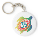 Om-Tatto-Vibrant-Turtle keychains