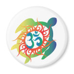Om-Tatto-Vibrant-Turtle magnets