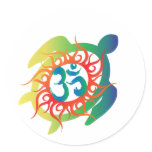 Om-Tatto-Vibrant-Turtle stickers