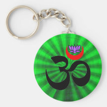 Om - Yoga Keychain