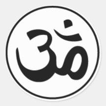Om Yoga Stickers