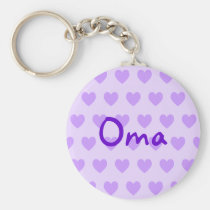Oma in Purple keychains