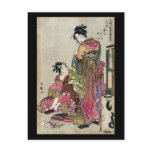 Omando – Ogie Oiyo and Takeji by Utamaro postcards