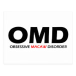 OMD - Obsessive Macaw Disorder Postcards
