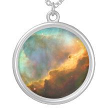 Omega / Swan Nebula (Hubble Telescope) Jewelry