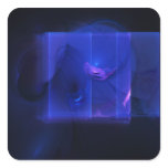 Omen Abstract Digital Fractal Artwork stickers