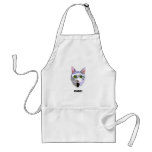 OMG! CAT 'what has he seen?' aprons