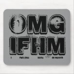 OMG I F*cking Hate Mondays Mouse Pad mousepads