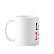 OMG I'm 4 (pink) Mug